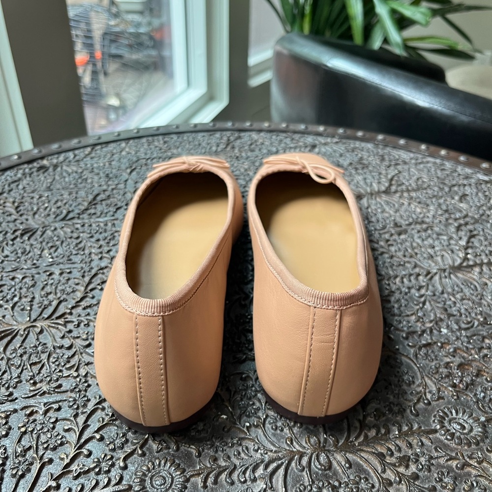 NEW MADEWELL THE ANELISE BALLET FLATS IN WARM SAND 9.5 - Picture 7 of 8
